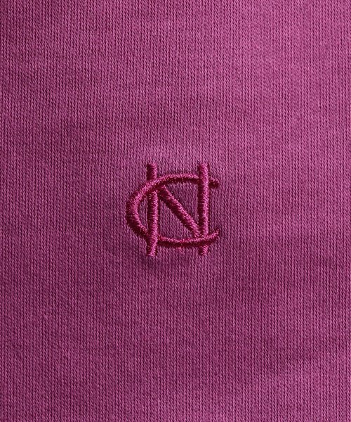 NARA CAMICIE(ナラカミーチェ)/コットンスムーススタンドカラー半袖カットソーブラウス/img08