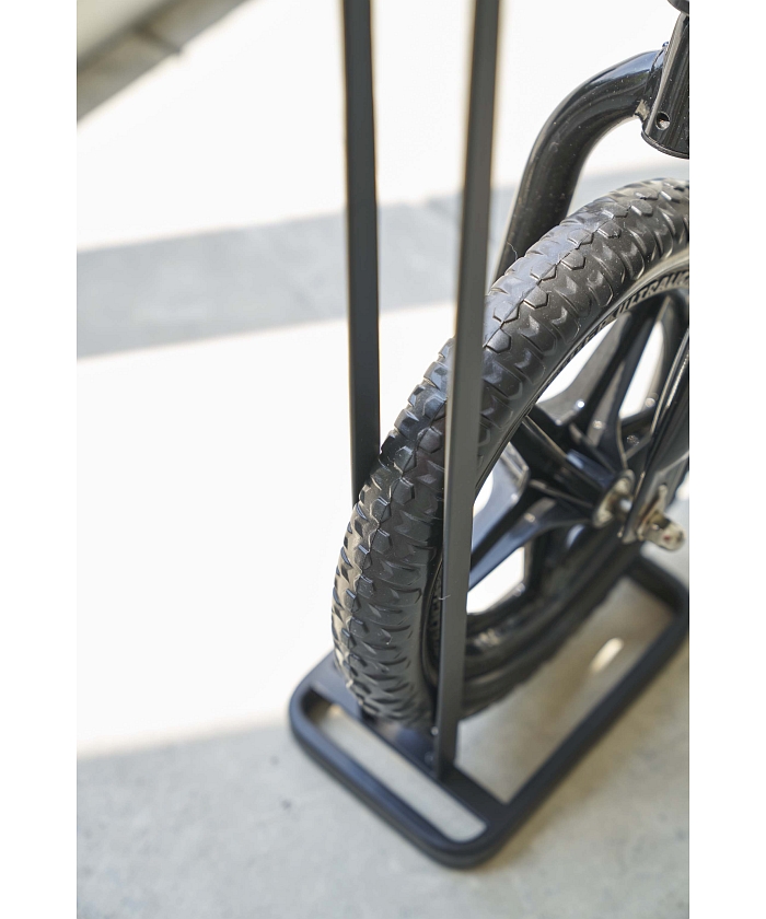 ペダルなし自転車u0026ヘルメットスタンド タワー ブラック