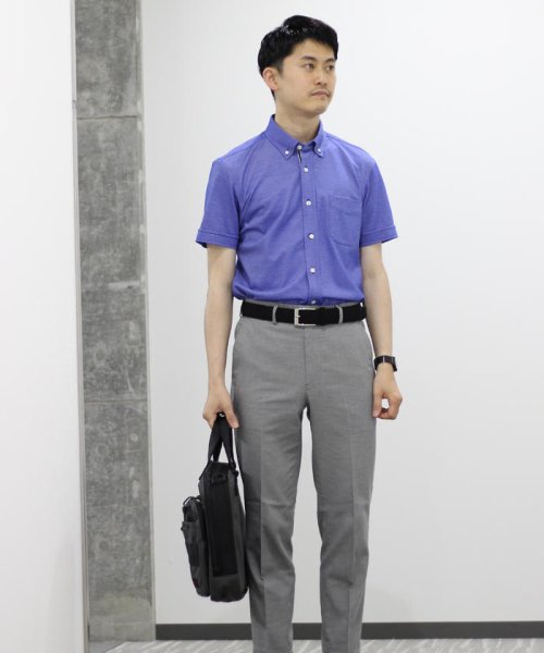 NOLLEY’S goodman(ノーリーズグッドマン)/DRY MASTER カノコ半袖ボタンダウンシャツ 19SS/img18