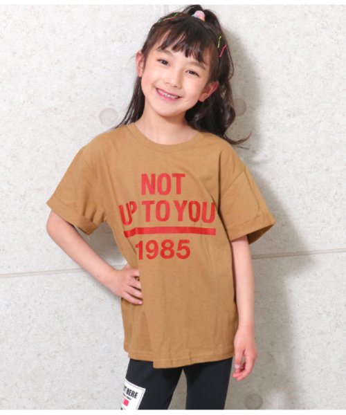 ANAP KIDS(アナップキッズ)/ロールアッププリントBIG－Tシャツ/img03