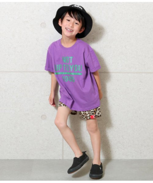 ANAP KIDS(アナップキッズ)/ロールアッププリントBIG－Tシャツ/img13