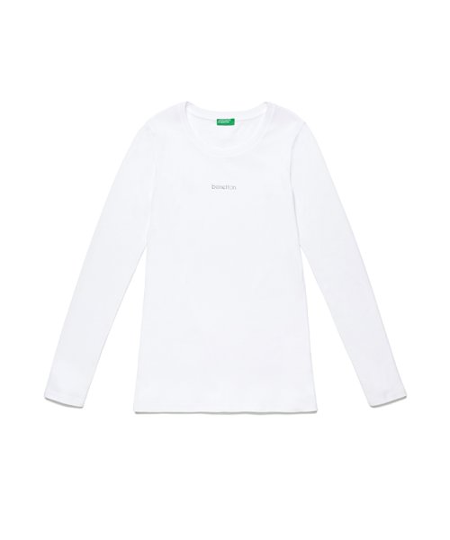 BENETTON (women)(ベネトン（レディース）)/ロゴクルーネック長袖Tシャツ・カットソー/img13