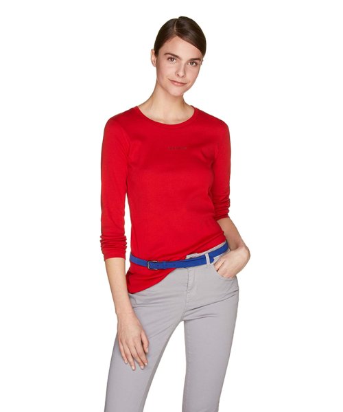 BENETTON (women)(ベネトン（レディース）)/ロゴクルーネック長袖Tシャツ・カットソー/img33