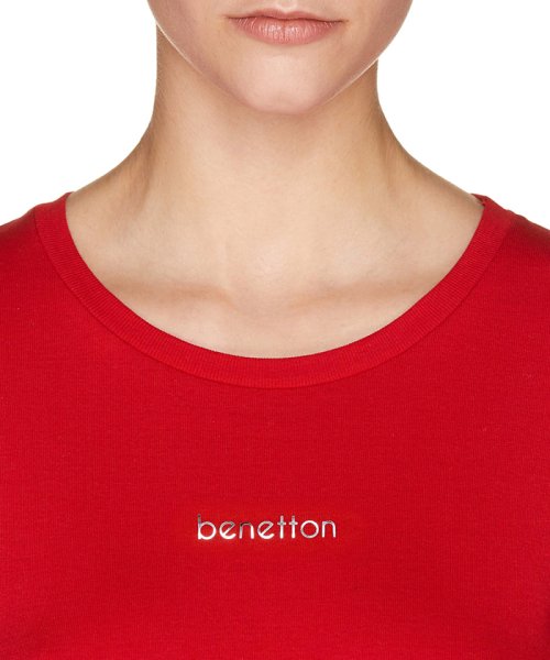 BENETTON (women)(ベネトン（レディース）)/ロゴクルーネック長袖Tシャツ・カットソー/img35