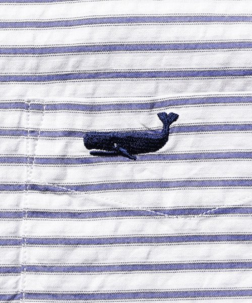 NOLLEY’S goodman(ノーリーズグッドマン)/クジラ刺繍ボタンダウンサッカー半袖シャツ/img10