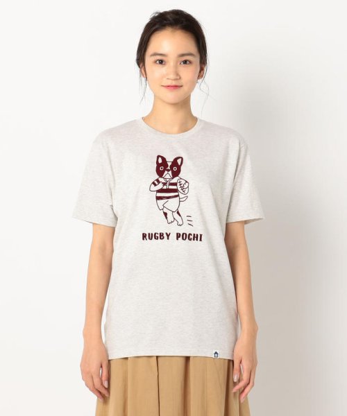 POCHITAMA LAND(ポチタマランド)/RUGBY POCHI Tシャツ/img01