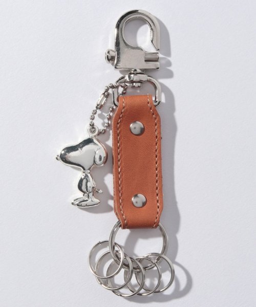 Peanuts スヌーピー 革製 キーホルダー スヌーピー Snoopy Leather Collection Magaseek