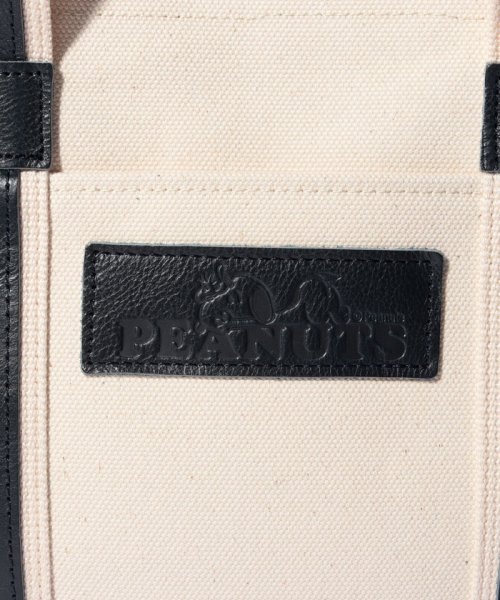 SNOOPY Leather Collection(スヌーピー)/スヌーピー　レザー×キャンバストート　M/img05