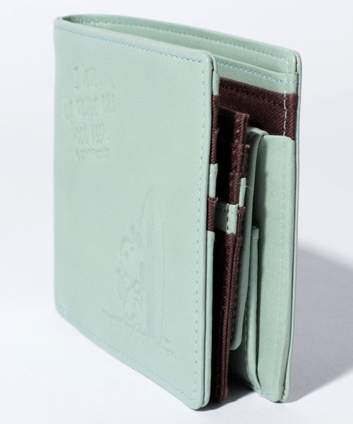 SNOOPY Leather Collection(スヌーピー)/スヌーピー　革　二つ折り財布/img01
