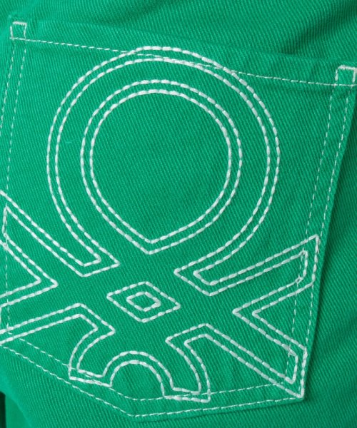 BENETTON (women)(ベネトン（レディース）)/ポケットロゴ刺繍コットンカーゴパンツ/img24