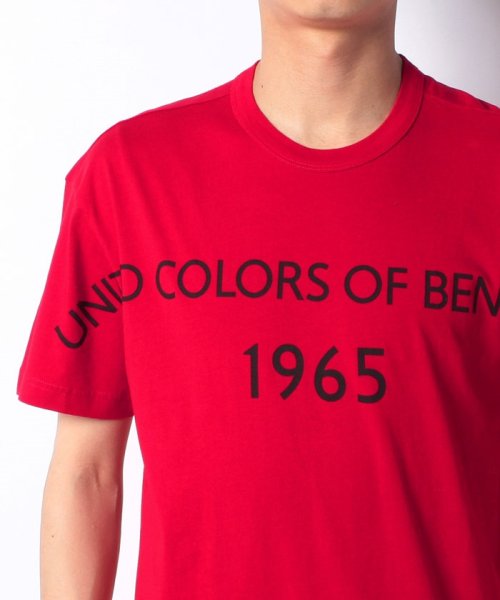 BENETTON (mens)(ベネトン（メンズ）)/ロゴドロップショルダーTシャツ・カットソー/img21