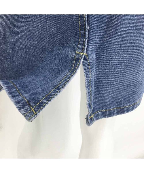 セール デニムスカート レディース タイトスカート ひざ丈 膝丈 スリット スカート セクシー 即納 ミニミニストア Miniministore Magaseek