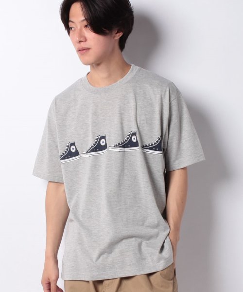 MARUKAWA(大きいサイズのマルカワ)/【CONVERSE】 大きいサイズ メンズ コンバース Tシャツ 半袖 プリント ブランド/img06