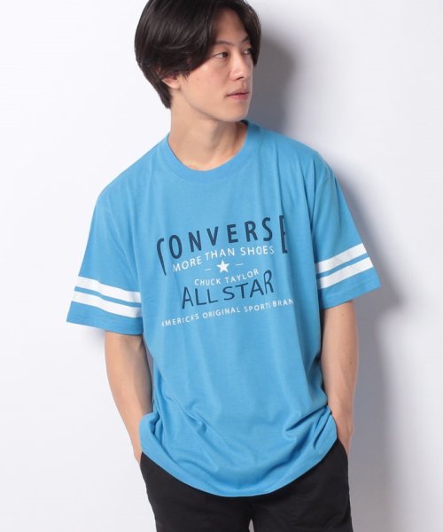MARUKAWA(大きいサイズのマルカワ)/【CONVERSE】 大きいサイズ メンズ コンバース Tシャツ 半袖 プリント ブランド/img08