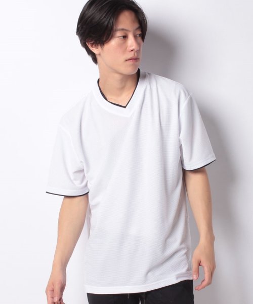 MARUKAWA(大きいサイズのマルカワ)/【COSBY】 大きいサイズ メンズ コスビー Tシャツ 半袖 Vネック 吸汗速乾 ドライ ブランド/img05