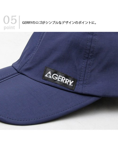 AMS SELECT(エーエムエスセレクト)/【GERRY/ジェリー】ナイロンローキャップ/折畳みキャップ/img06