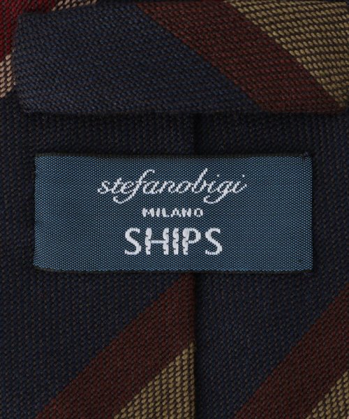 SHIPS MEN(シップス　メン)/Stefanobigi: コットン レジメンタル ネクタイ/img02
