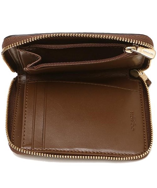 COACH(コーチ)/コーチ 財布 アウトレット COACH F30308 IME74 シグネチャー スモール ジップ アラウンド ウォレット レディース 二つ折り財布/img22