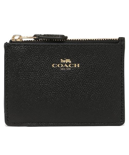 COACH(コーチ)/コーチ コインケース アウトレット COACH F12186 クロスグレインレザー ミニ スキニー IDケース レディース 小銭入れ・コインケース 無地/img04