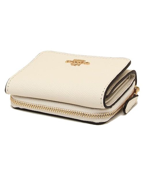 コーチ 財布 アウトレット Coach F スモール スリーフォールド ウォレット レディース 二つ折り財布 三つ折り財布 無地 コーチ Coach Magaseek