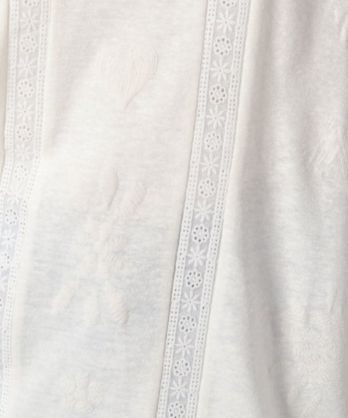 Desigual(デシグアル)/クロシェレース付き半袖Tシャツ/img04