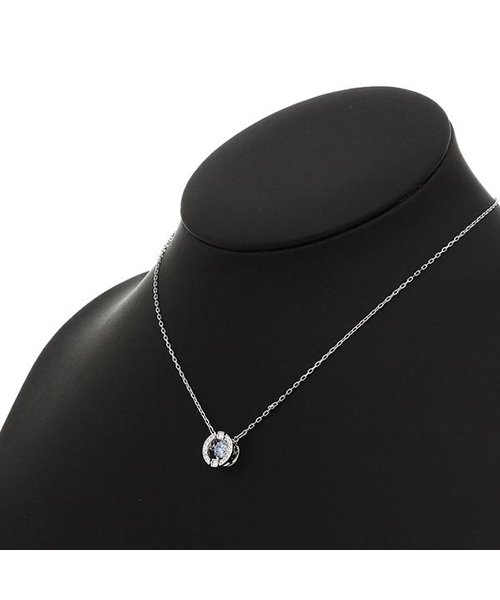 swarovski(スワロフスキー)/スワロフスキー ネックレス アクセサリー レディース SWAROVSKI 5279425 ブルー シルバー/img01