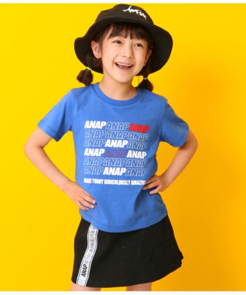 ANAP KIDS(アナップキッズ)/ポイントカラーANAPロゴTシャツ/img06