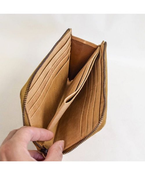 長財布 メンズ レディース 電子マネー カード化 革財布 Smarty L字長財布 Lファスナー 本革 コンパクト 薄マチ 長財布 メンズ レディース 電子マネ ハレルヤ Hallelujah Magaseek