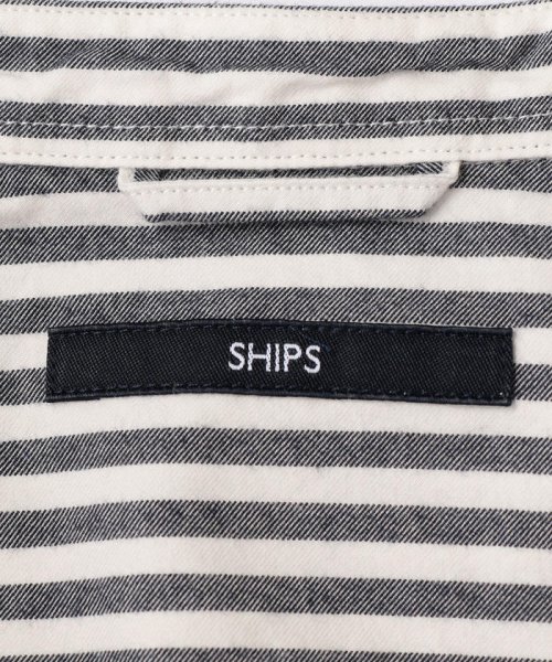 SHIPS MEN(シップス　メン)/SC: ソフトタッチ コットン バンドカラー シャツ/img14