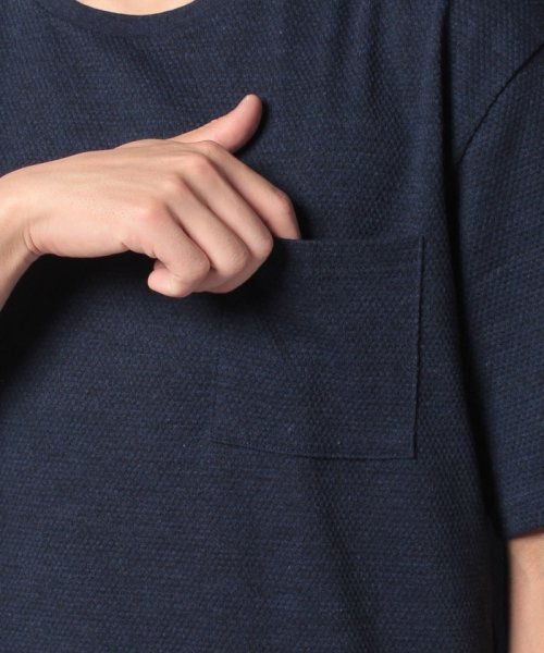 MARUKAWA(大きいサイズのマルカワ)/大きいサイズ 杢ポケット付き 半袖Tシャツ/img04
