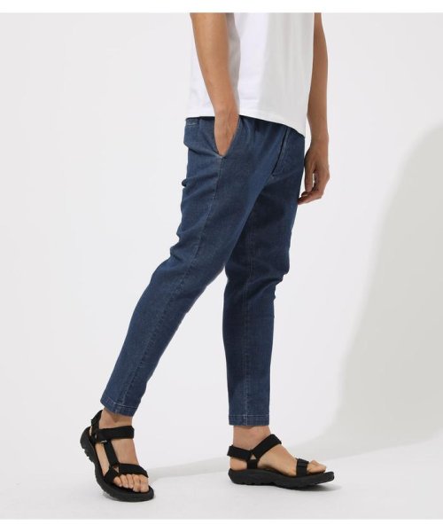 AZUL by moussy(アズールバイマウジー)/AIR BLOW DENIM ANKLE TAPERED/img01