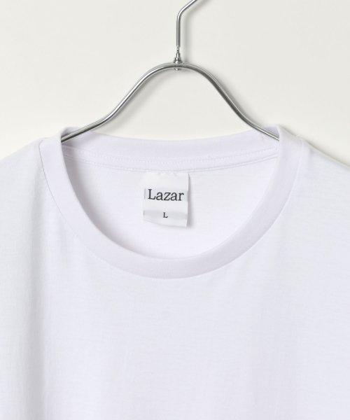 LAZAR(ラザル)/【Lazar】 別注 ビッグシルエット無地Tシャツ/img10