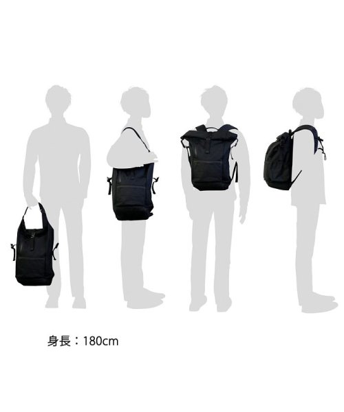 AS2OV(アッソブ)/アッソブ リュック AS2OV ロールトップ バックパック WATER PROOF CORDURA 305D ROLL BACKPACK 141609/img12