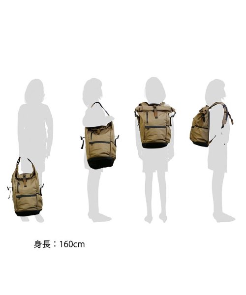 AS2OV(アッソブ)/アッソブ リュック AS2OV ロールトップ バックパック WATER PROOF CORDURA 305D ROLL BACKPACK 141609/img13