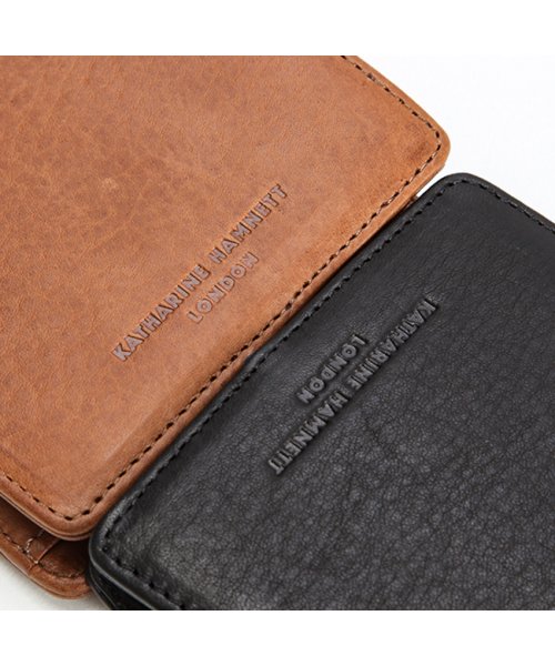 キャサリンハムネット 財布 二つ折り財布 メンズ レディース 本革 KATHARINE HAMNETT 490－57003 キャサリンハムネット 二つ折り財布 KATHARINE HAMNETT