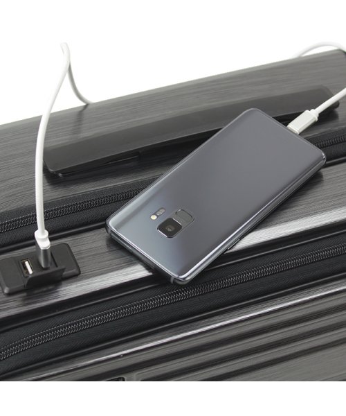 BERMAS(バーマス)/バーマス インターシティ スーツケース 機内持ち込み Sサイズ 35L フロントオープン ストッパー付き USBポート 軽量 BERMAS 60500/img09