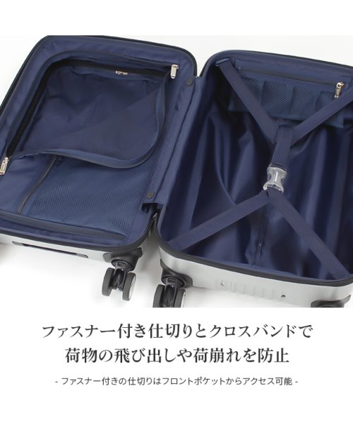BERMAS(バーマス)/バーマス インターシティ スーツケース 機内持ち込み Sサイズ 35L フロントオープン ストッパー付き USBポート 軽量 BERMAS 60500/img14