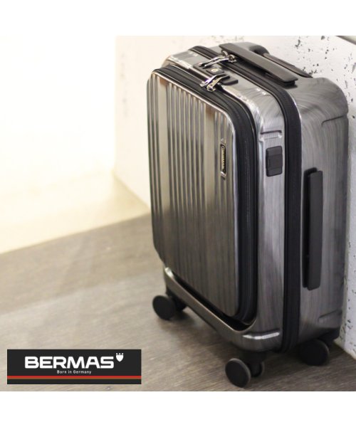 BERMAS(バーマス)/バーマス インターシティ スーツケース 機内持ち込み Sサイズ 35L フロントオープン ストッパー付き USBポート 軽量 BERMAS 60500/img16