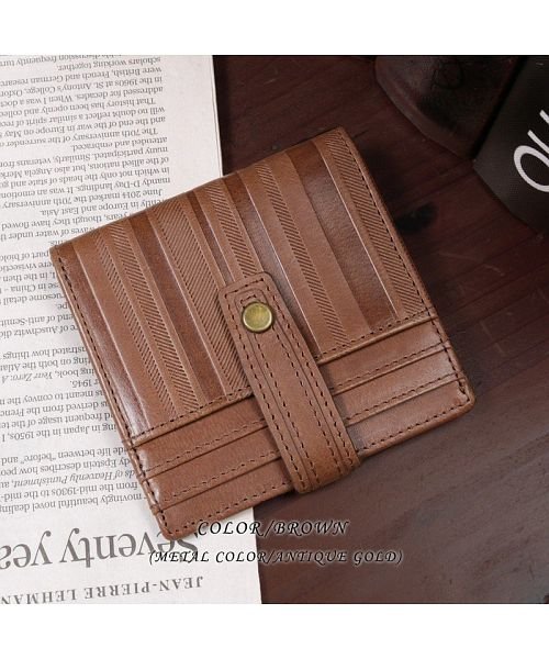 薄い財布 二つ折り メンズ 二つ折り財布 折財布 本革 レザー 薄マチ 薄型 ショートウォレット Vacua ヴァキュア Vacua Magaseek