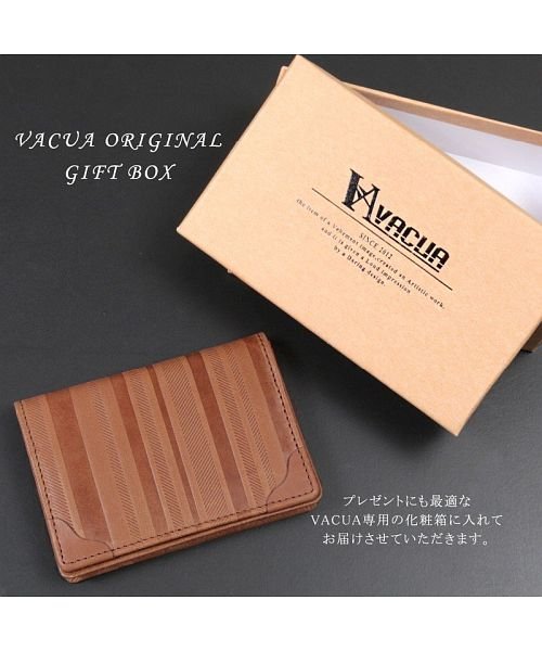 VACUA(ヴァキュア)/名刺入れ メンズ 本革 レザー 名刺ケース カードケース VACUA/img14