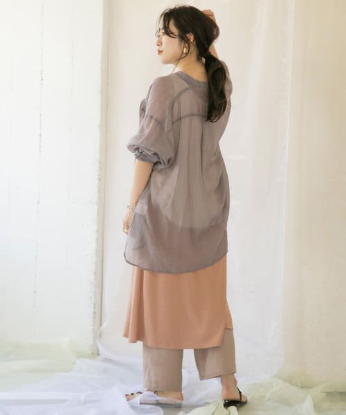 ITEMS URBANRESEARCH(アイテムズ アーバンリサーチ（レディース）)/TRマキシスカート∴/img03