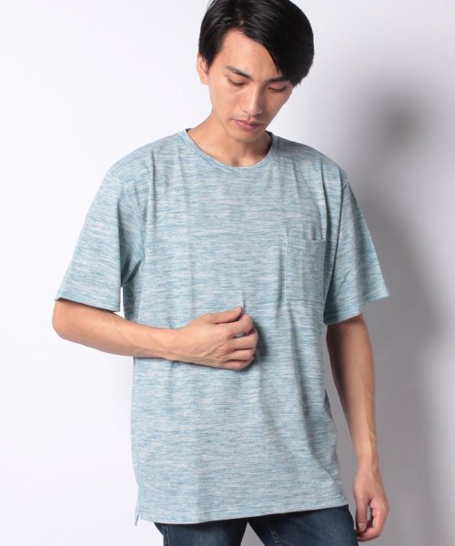 MARUKAWA(大きいサイズのマルカワ)/大きいサイズ 杢ポケット付き 半袖Tシャツ/img10