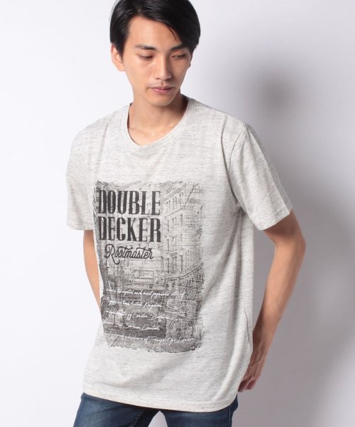 MARUKAWA(大きいサイズのマルカワ)/大きいサイズ 杢 フォトプリント 半袖Tシャツ/img09
