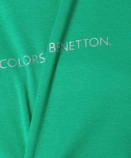 BENETTON (women)(ベネトン（レディース）)/ロゴクルーネック半袖Tシャツ・カットソー/img08