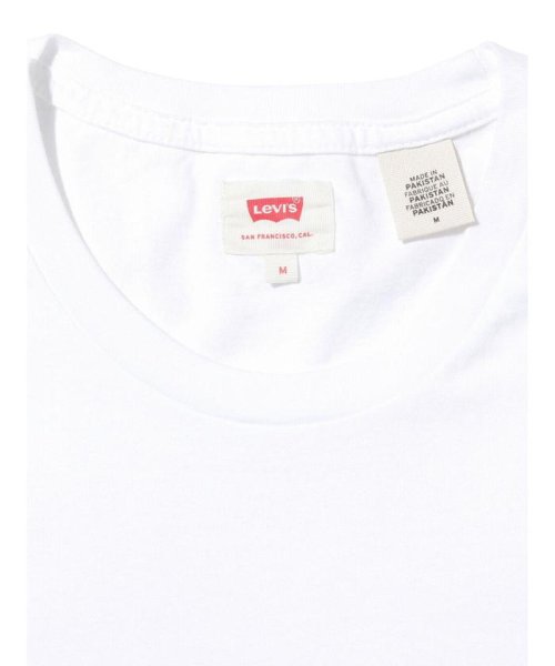 Levi's(リーバイス)/リーバイスロゴTシャツ COTTON + PATCH WHITE/img05
