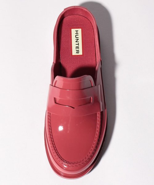 HUNTER(ハンター)/【訳あり】【国内正規品】BACKLESS GLOSS PENNY LOAFER/img04