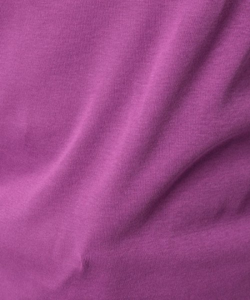 BENETTON (women)(ベネトン（レディース）)/袖ロゴ刺繍ボートネック7分袖Tシャツ・カットソー/img86