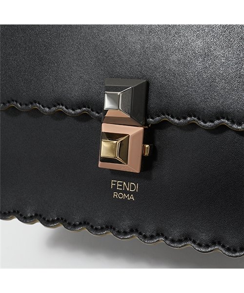 FENDI(フェンディ)/8M0381 A18Q F0KUR KANI SMALL キャナイ スモール スタッズ チェーン ショルダーバッグ ポシェット NERO レディース/img07