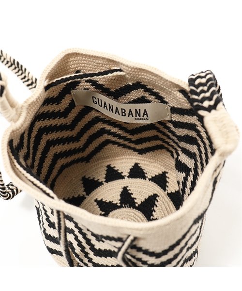 GUANABANA(グアナバナ)/Guanabana Handmade グアナバナ Wayuu bag MEDIUM ワユーバッグ 巾着 ショルダーバッグ ポシェット 幾何学柄 エスニック/img04