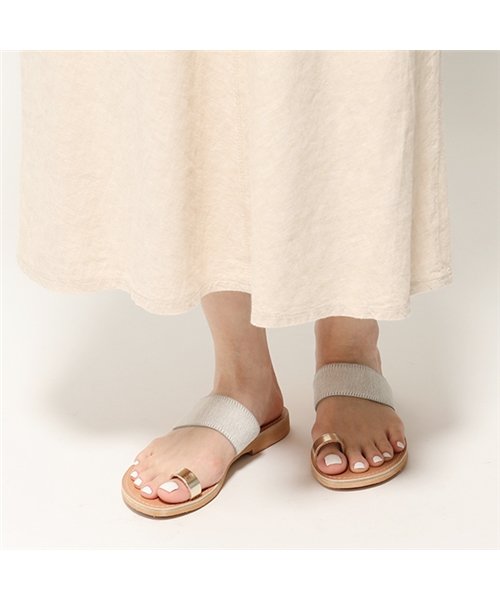 HELIOS SANDALS(ヘリオスサンダル)/HE8 0019 レザー フラットサンダル サムリングサンダル カラー3色 レディース/img08